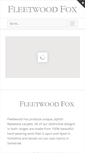 Mobile Screenshot of fleetwoodfox.com